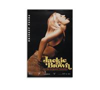 Cumbrjde Poster da parete con Jackie Brown del film 1997, decorazione artistica da parete, poster 40 x 60 cm, senza cornice, Jackie Brown 1997