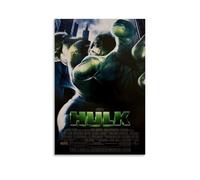 Cumbrjde Poster su tela del film Hulk, decorazione artistica da parete, 40 x 60 cm, senza cornice