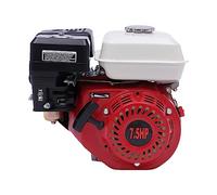 CUMELLIIR 7,5 Ps 4 tempi motore a benzina, Go Kart Motor 5100w 215cc, Go Kart con motore a benzina per karts compressori generatori tosaerba, rosso