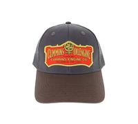Cummins Cappello CMN35187 Cappello da Baseball Vintage 1919 Logo Dodge Engine Fan Retro Style Trucker Hat per Uomo Donna - Mesh Snapback cap Marrone Grigio