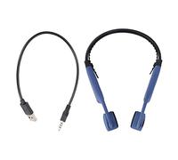 Cumo con conduzione ossea di Gearwell, cuffie K7 Open Ear con design impermeabile per la palestra per immersioni in esecuzione, cuffia sport di conduzione ossea wireless (Blu)