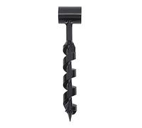 Cumo manuale Augio ad alta velocità in legno per trapano coclea bit strumento fatto a mano per la costruzione di rifugio per sopravvivenza da campeggio esterno 23 x 4,5 cm