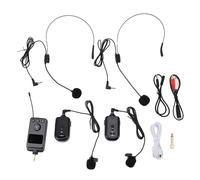 Cumo Wireless Portatili con di Trasmissione Vocale Wireless Microfono Lavalier per Discorsi della Conferenza di Insegnamento in Classe