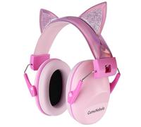 cumunebula Cuffie antirumore per bambini, con cancellazione del rumore, per autismo, protezione per le orecchie, per ragazzi, ragazze, bambini e bambini dai 3 ai 16 anni, 28 dB SNR, rosa, Taglia unica