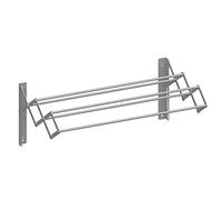 Cuncial Stendibiancheria in acciaio Terrace Council per ringhiere da balcone per piccole lavanderie interne ed esterne