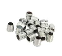 Cunei con manico per ascia tonda di sicurezza 20 pezzi Cunei per ascia da spacco con martello in acciaio resistente per spaccare il legno e tagliare i tronchi Materiale in ferro (18 mm)