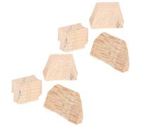 Cunei di Ricambio Fiddlestick in Legno, 2 Set per Violino e Cello | Colore Khaki, Pezzi per Sostituzione, Adatti a Musicisti Avanzati, Accessori per Arco e Bilanciamento