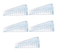 Cunei fermaporta, 1-5 pezzi Fermaporta antiurto riutilizzabili for ufficio domestico e portaoggetti(Transparent,1pcs)