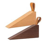 Cunei fermaporta, Cuneo fermaporta montato a pavimento, fermaporta in legno massello, fermaporta anticollisione in legno,