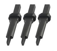 Cunei in metallo da 23 mm di diametro per dividere materiali duri come granito, cemento, pietra e roccia, set di 3 per uso professionale