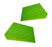 Cunei in Schiuma per Yoga | Antiscivolo Leggero In Schiuma EVA Di Supporto 2 Pezzi - Blocco Per Squat,Per Donne Uomini Pilates Pushup Plank Fitness Equilibrio Allenamento Della