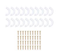Cunei per cassetti in plastica PVC da 20/40 Soluzione pratica I fermi pratici per mobili garantiscono sicurezza e clip organizzativa