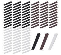 Cunei per Mobili, Cunei di Arresto, Cunei di Compensazione in Plastica, 90 Pezzi Spessori a Cuneo, Cunei Livellanti, Cunei Livellatori per Allineamento Mobili, Spessore di Livellamento Pavimento