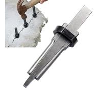Cunei per spaccare le rocce, strumento professionale per rompere le pietre, strumento a per spaccare i tronchi, cunei di pietra resistenti, strumenti per rompere pietre metalliche, cunei per