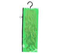 Cunei - Sacchetti portaoggetti con gancio, sacchetti per parrucche con gancio, borsa per parrucca, chiusura Zipper Display a prova di polvere per armadio Salone Travelddressing trecce