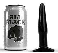 Cuneo Anale All Black colore nero 11 cm