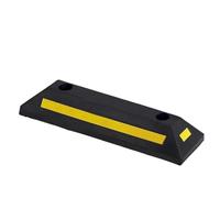 Cuneo fermaruota. Blocchi For Pneumatici Da Parcheggio Auto, Fermaruota Con Nastro Riflettente Giallo Veicoli Che Si Fermano Fermacarte