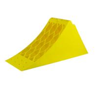 Cuneo Fermaruota Plastica Giallo 360 mm 1600 kg Made in Italy
