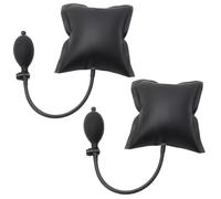 Cuneo Gonfiabile, CTRICALVER Cuscino Sollevatore 2 Pezzi, Capacità di Carico Nero 200 kg Sollevatore Gonfiabile per Installazione di Porte e Finestre di Casa Riparazione Auto Fissaggio