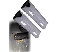 Cuneo in gomma resistente, antiscivolo, blocco parcheggio ad alta visibilità per garage, vialetto e parcheggio