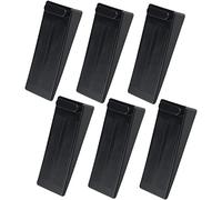 Cuneo in gomma Turchia, antiscivolo, 6 pezzi, non tossico e inodore, fermaporta per pavimenti duri, balcone, bagno, camera da letto