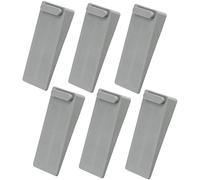 Cuneo in gomma Turchia, antiscivolo, 6 pezzi, non tossico e inodore, fermaporta per pavimenti duri, balcone, bagno, camera da letto