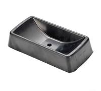 Cuneo per ruote in gomma resistente per roulotte e camper - cuneo di parcheggio antirollio per blocco stabilizzatore, per protezione pneumatici, 24 x 12 x 5 cm
