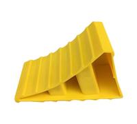 Cuneo per Ruote per Veicoli, Cuneo in Gomma, Resistente Cuneo per Freni, Cunei increspati per roulotte, per Pneumatici, Blocchi di bloccaggio, Adatti a Ruote Fino a 66 cm