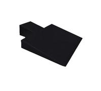 Cuneo Per Squat Pilates Reformer Machine Wedge Block Brick Slant Board Solleva il blocco for la costruzione muscolare, resistenza del corpo, lo stretching, l'allenamento dell'equilibrio(Black)