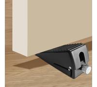 Cuneo Turchia, fermaporta a cuneo regolabile in altezza, in gomma, antiscivolo, a forma di cuneo, per porte da 1,5 a 6,5 cm, per porte in vetro, porte in legno, porte in metallo