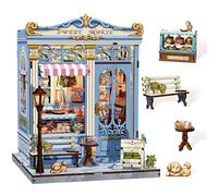 Cunfun Book Nook Kit - Kit Case delle bambole diy per Adulti, Puzzle 3D in Legno Booknook, Decorazione per Libreria Tiny House, Regalo Creativo per Adulti, Donne e Adolescenti(Sweet Marie)