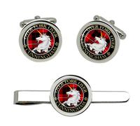 Cunningham Clan Scozzese Gemelli E Fermacravatta Set