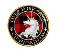 Cunningham Clan Scozzese Spilla
