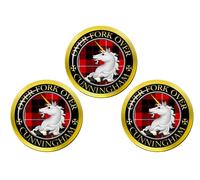 Cunningham Scozzese Clan Palla da Golf Marcatori