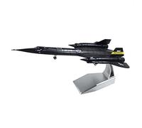 CUNTO AZIZAT 1/144 SR71 Blackbird - Modellino da ricognizione ad alta quota, modello aereo da caccia in metallo pressofuso, modello da collezione o regalo