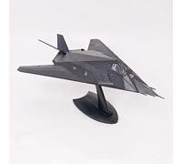CUNTO AZIZAT 8 "1/72 F-117 Modello aereo Nighthawk Metal modello aereo da caccia modello jet modello aereo pressofuso per collezione regalo nero