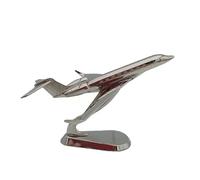 CUNTO AZIZAT Gulfstream G650 - Modellino di aeroplano in lega a getto 1:200, modellini di aeroplano in lega pressofuso, per collezione o ornamento regalo (12,9 cm)