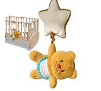 Cunto di sedile per auto da passeggino, giocattolo musicale passeggino | BURCH CHEAT CATTHEAT CATLE PENDANT BELL con stella - Soft Sensory Toy Chime Activity Music Box per passeggino