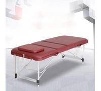 CUNTO Lettino da massaggio pieghevole e regolabile in altezza, portatile, con schiuma ultra spessa, lettini da massaggio professionali (W60 cm)