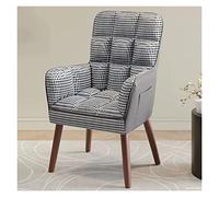 CUNTO Poltrona, chaise longue per interni, camera da letto, reclinabile, moderna, sedia da lettura in tessuto, comoda, imbottita, singola per soggiorno, ufficio, appartamento
