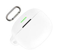CUNZJIA Custodia per auricolari in silicone, per MeloBuds N65, guscio protettivo completo, anello laterale, accessorio per il trasporto quotidiano
