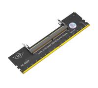 CUNZJIA Scheda adattatore diagnostica da DDR4 SO-DIMM a DIMM per computer portatile, scheda di controllo della memoria PCB per risoluzione dei problemi di riparazione desktop, S