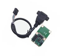 CUNZJIA Scheda adattatore RJ45 Gigabit Ethernet, scheda di aggiornamento interna mPCIe per computer di controllo incorporati, layout compatto
