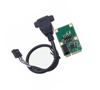 CUNZJIA Scheda adattatore RJ45 Gigabit Ethernet, scheda di aggiornamento interna mPCIe per computer di controllo incorporati, layout compatto