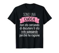 Cuoca Fantastica Design Divertente per Chef Donna Cucina Maglietta