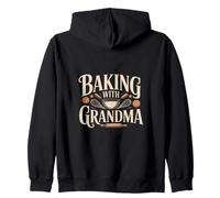 Cuocere con la Famiglia dei Biscotti della Nonna Felpa con Cappuccio