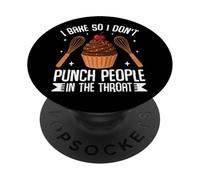 Cuocere così non pugno le persone in gola PopSockets PopGrip Adesivo