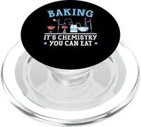 Cuocere è chimica che puoi mangiare pasticcere Chef Baker Bake PopSockets PopGrip per MagSafe