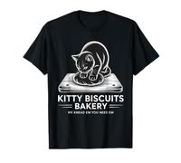 Cuocere i Biscotti del Gatto Kitty Impastiamo Em Hai Bisogno di Em Maglietta