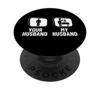 Cuocere il marito mio marito moglie divertente panettiere PopSockets PopGrip Adesivo